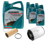 FEBI Controllo Set 9L ADDINOL GIGA LIGHT MV 0530 LL Per Audi A8 4H2 4H8