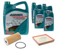 FEBI Controllo Set 9L ADDINOL GIGA LIGHT MV 0530 LL Per Opel Vivaro Kasten