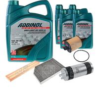 FEBI Controllo Set 9L ADDINOL GIGA LIGHT MV 0530 LL Per Porsche Panamera 971