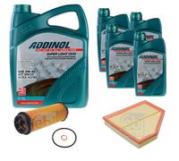 FEBI Controllo Set 9L ADDINOL SUPER LIGHT 0540 Per BMW 4 Gran Coupe F36 440i