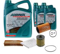 FEBI Controllo Set 9L ADDINOL SUPER LIGHT 0540 Per Mercedes-Benz C-Klasse