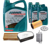 FEBI Controllo Set 9L ADDINOL SUPER LIGHT 0540 Per Mercedes-Benz E-Klasse