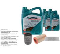 Febi Controllo Set 9L Addinol Super Light 0540 per Peugeot Boxer Furgonato