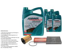 Febi Controllo Set 9L Addinol Super Light 0540 per VW Touareg 7P5 3.6 V6