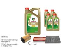 Febi Controllo Set 9L castrol edge IN Titanio FST 5W-30 Ll per Porsche Kramer