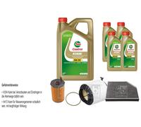 Febi Controllo Set 9L castrol edge Titanio FST 5W-30 Ll per . Audi Q5 8RB