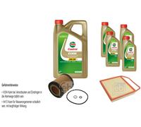 Febi Controllo Set 9L castrol edge Titanio FST 5W-30 Ll per BMW 3er