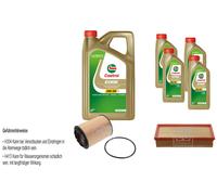 Febi Controllo Set 9L castrol edge Titanio FST 5W-30 Ll per VW Multivan VW