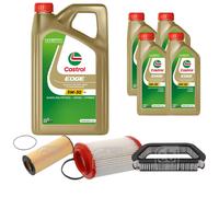 FEBI Controllo Set 9L Castrol EDGE Titanium FST 5W-30 LL Per Audi A8 4E 3.2