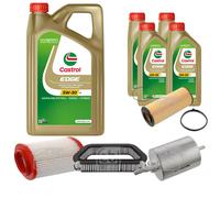 FEBI Controllo Set 9L Castrol EDGE Titanium FST 5W-30 LL Per Audi A8 4E 3.2