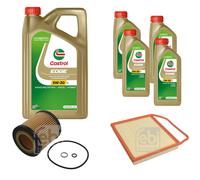 FEBI Controllo Set 9L Castrol EDGE Titanium FST 5W-30 LL Per BMW 3er Coupe