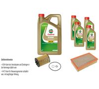 FEBI Controllo Set 9L Castrol EDGE Titanium FST 5W-30 LL Per BMW 7er E65