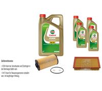 FEBI Controllo Set 9L Castrol EDGE Titanium FST 5W-30 LL Per BMW 8er E31