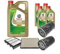 FEBI Controllo Set 9L Castrol EDGE Titanium FST 5W-30 LL Per KIA Cee'D SW ED