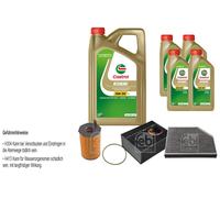FEBI Controllo Set 9L Castrol EDGE Titanium FST 5W-30 LL Per Porsche Macan