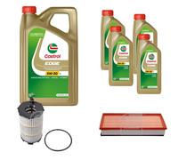 FEBI Controllo Set 9L Castrol EDGE Titanium FST 5W-30 LL Per VW Touareg 7P5