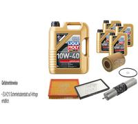 Febi Controllo Set 9L Liqui Moly 10W-40 Bassa Visciosità per BMW 3er
