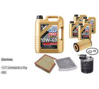 Febi Controllo Set 9L Liqui Moly 10W-40 Bassa Visciosità per Mercedes Classe B