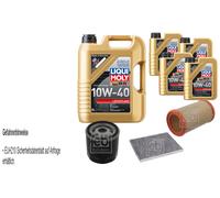 FEBI Controllo Set 9L LIQUI MOLY 10W-40 Leichtlauf Per Alfa Romeo 166 936