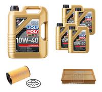 FEBI Controllo Set 9L LIQUI MOLY 10W-40 Leichtlauf Per Mercedes E-Klasse