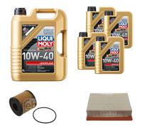 FEBI Controllo Set 9L LIQUI MOLY 10W-40 Leichtlauf Per Renault Laguna II