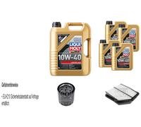 FEBI Controllo Set 9L LIQUI MOLY 10W-40 Leichtlauf Per Suzuki Grand Vitara