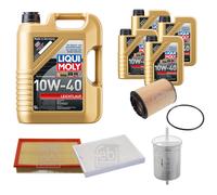 FEBI Controllo Set 9L LIQUI MOLY 10W-40 Leichtlauf Per VW Transporter V