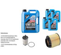 Febi Controllo Set 9L Liqui Moly 5W-30 da Molto Tempo High-Tech per Audi A5 8T3