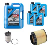 FEBI Controllo Set 9L LIQUI MOLY 5W-30 Longtime High Tech Per Audi A5 8T3 S5