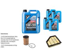 FEBI Controllo Set 9L LIQUI MOLY 5W-30 Longtime High Tech Per BMW 5 Serie G30