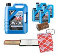 FEBI Controllo Set 9L LIQUI MOLY 5W-30 Longtime High Tech Per BMW 5er E34
