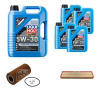 FEBI Controllo Set 9L LIQUI MOLY 5W-30 Longtime High Tech Per BMW 5er E39