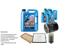 FEBI Controllo Set 9L LIQUI MOLY 5W-30 Longtime High Tech Per KIA Carnival