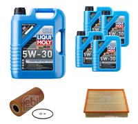 FEBI Controllo Set 9L LIQUI MOLY 5W-30 Longtime High Tech Per Mercedes