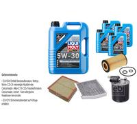 FEBI Controllo Set 9L LIQUI MOLY 5W-30 Longtime High Tech Per Mercedes B