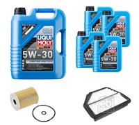 FEBI Controllo Set 9L LIQUI MOLY 5W-30 Longtime High Tech Per Opel Antara