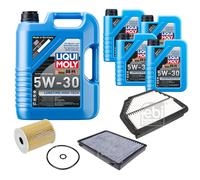 FEBI Controllo Set 9L LIQUI MOLY 5W-30 Longtime High Tech Per Opel Antara