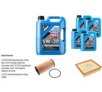 FEBI Controllo Set 9L LIQUI MOLY 5W-30 Longtime High Tech Per Opel Movano