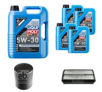 FEBI Controllo Set 9L LIQUI MOLY 5W-30 Longtime High Tech Per Toyota Avensis