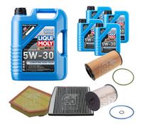FEBI Controllo Set 9L LIQUI MOLY 5W-30 Longtime High Tech Per Volvo V70 II
