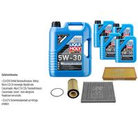 FEBI Controllo Set 9L LIQUI MOLY 5W-30 Longtime High Tech Per VW Touareg