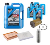 FEBI Controllo Set 9L LIQUI MOLY 5W-30 Longtime High Tech Per VW Transporter