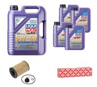FEBI Controllo Set 9L LIQUI MOLY 5W-40 Leichtlauf High Tech Per BMW 5er G30