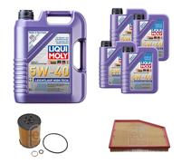 FEBI Controllo Set 9L LIQUI MOLY 5W-40 Leichtlauf High Tech Per BMW 6er