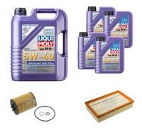 FEBI Controllo Set 9L LIQUI MOLY 5W-40 Leichtlauf High Tech Per BMW 7 Serie E65