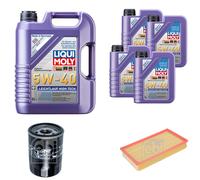 FEBI Controllo Set 9L LIQUI MOLY 5W-40 Leichtlauf High Tech Per Jaguar S-Type