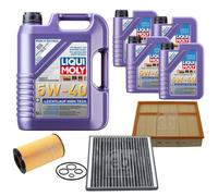 FEBI Controllo Set 9L LIQUI MOLY 5W-40 Leichtlauf High Tech Per Mercedes M