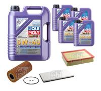 FEBI Controllo Set 9L LIQUI MOLY 5W-40 Leichtlauf High Tech Per Mercedes Vito