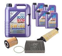 FEBI Controllo Set 9L LIQUI MOLY 5W-40 Leichtlauf High Tech Per Porsche 911