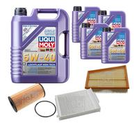 FEBI Controllo Set 9L LIQUI MOLY 5W-40 Leichtlauf High Tech Per Renault